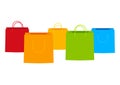 Paper shopping bags Royalty Free Stock Photo