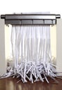 A paper shredder Royalty Free Stock Photo