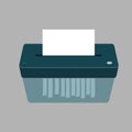 Paper Shredder Machine Royalty Free Stock Photo