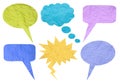 Paper Speech Bubbles