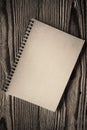 Paper spiral notebook isolated Royalty Free Stock Photo