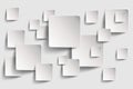 Paper squares abstract vector background.Paper squares abstract vector background vector illustration Royalty Free Stock Photo