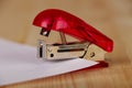 Paper stapler Royalty Free Stock Photo