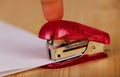 Paper stapler Royalty Free Stock Photo