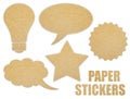 Paper stickers