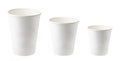 Paper take away coffee cups