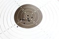 Paper target for shooting practice Royalty Free Stock Photo