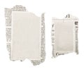 Newspaper backdrop texture, business background