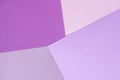 Paper texture background, abstract geometric pattern of pink purple violet colors for design. Royalty Free Stock Photo