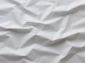 Paper texture: crumpled sheet background surface Royalty Free Stock Photo
