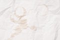 Paper texture with spot from coffee Royalty Free Stock Photo