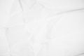 Crumpled white paper texture background for various purposes Royalty Free Stock Photo