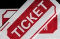 Paper Tickets as Sold at many Events or for Draws