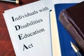 Individuals with Disabilities Education Act IDEA Royalty Free Stock Photo