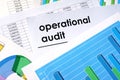 Paper with title operational audit and financial data.