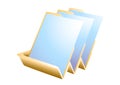 Paper tray Royalty Free Stock Photo