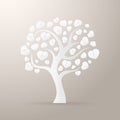 Paper tree icon