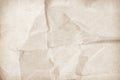 Paper vintage background. Recycle brown paper crumpled texture, Old paper surface for background Royalty Free Stock Photo