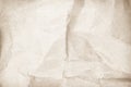 Paper vintage background. Recycle brown paper crumpled texture, Old paper surface for background Royalty Free Stock Photo