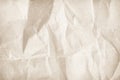 Paper vintage background. Recycle brown paper crumpled texture, Old paper surface for background Royalty Free Stock Photo