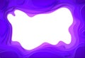 From the paper violet shades with smooth transitions are cut out. From white to dark purple. Place for ad announcement