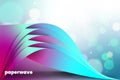 Paper wave background 02