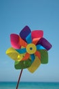 Paper Windmill Royalty Free Stock Photo