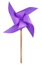 Paper windmill pinwheel - Violet