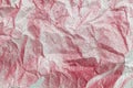 Paper wrinkled splattered red paint wallpaper Royalty Free Stock Photo