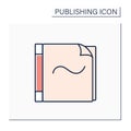 Paperback color icon