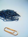 Paperclip rejection Royalty Free Stock Photo