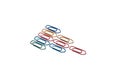 Paperclips on white issolated background