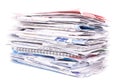 Papers, bills, documents Royalty Free Stock Photo
