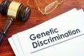 Papers about Genetic Discrimination.