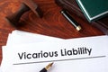 Papers with title Vicarious Liability.