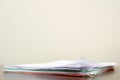 Paperwork on a desk Royalty Free Stock Photo