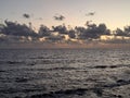 Paphos beach front during afternoon time Royalty Free Stock Photo