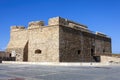 Paphos Castle Pafos in Cyprus Royalty Free Stock Photo