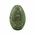papier-mache decoration egg with a pattern Royalty Free Stock Photo