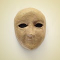 Papier-mache mask