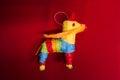 Papier-mÃÂ¢chÃÂ© PiÃÂ±ata multi color horse pony