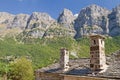 Papigo Cliffs, Greece Royalty Free Stock Photo