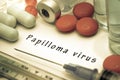 Papilloma virus Royalty Free Stock Photo