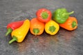 Paprika bell peppers Royalty Free Stock Photo
