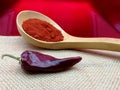 Paprika en its provenance Royalty Free Stock Photo