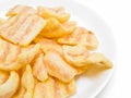 Paprika potato chips. Royalty Free Stock Photo