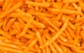Paprika potato snack