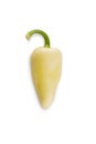 Paprika. Yellow pepper. Sweet bell peppers isolated. With clipping path