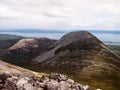 The Paps of Jura in the Isle of Jura, Inner Hebrides of Scotland Royalty Free Stock Photo