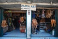 Papua art gift shop Jayapura Royalty Free Stock Photo